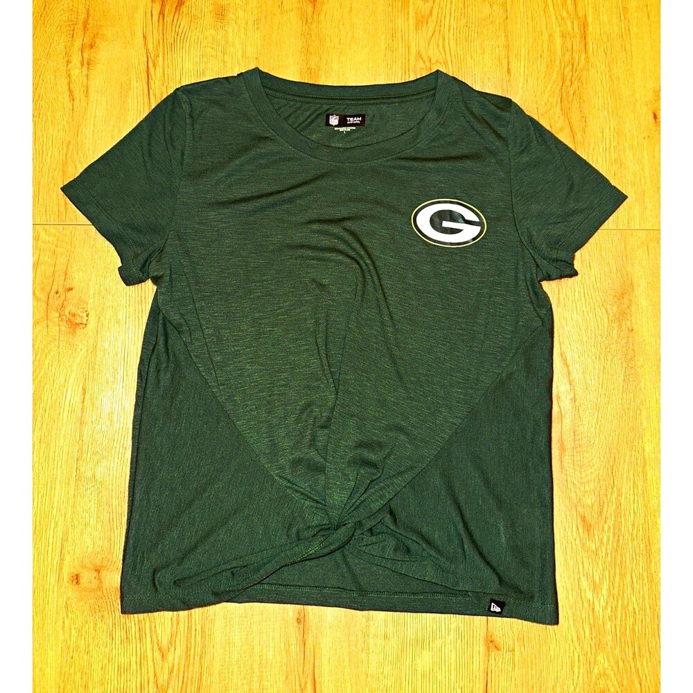NFL Team Apparel Green Bay Packers NFL Green T-Shirt Short Sleeve Women's Size L